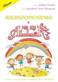 Okładka książki Wierszopiosenki z Akademii Pana Arka