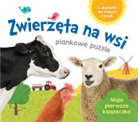 Zwierzęta na wsi Piankowe puzzle. Autor: Opracowanie zbiorowe. Dobreksiazki.pl Okładka książki Zwierzęta na wsi Piankowe puzzle