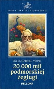 20 000 mil podmorskiej żeglugi. Autor: Jules Gabriel Verne. Dobreksiazki.pl Okładka książki 20 000 mil podmorskiej żeglugi