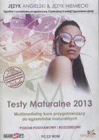Język angielski i język niemiecki. Testy maturalne. Wydawca: MARKSOFT. Dobreksiazki.pl Opakowanie Język angielski i język niemiecki. Testy maturalne