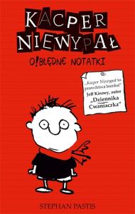 Kacper Niewypał. O!błędne notatki (o!kołoksiążka). Autor: Stephan Pastis. Dobreksiazki.pl Okładka książki Kacper Niewypał. O!błędne notatki (o!kołoksiążka)
