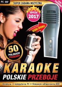 Karaoke Polskie Przeboje edycja 2017 z mikrofonem PC-DVD. Wydawca: Avalon. Dobreksiazki.pl Opakowanie Karaoke Polskie Przeboje edycja 2017 z mikrofonem PC-DVD