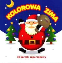 Kolorowa zima. Autor: Opracowanie zbiorowe. Dobreksiazki.pl Okładka książki Kolorowa zima