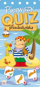 Pierwszy quiz przedszkolaka. Autor: Opracowanie zbiorowe. Dobreksiazki.pl Okładka książki Pierwszy quiz przedszkolaka
