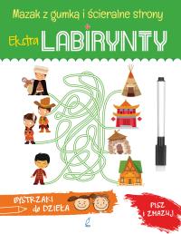 Extra Labirynty. Bystrzaki do dzieła. Autor: Opracowanie zbiorowe. Dobreksiazki.pl Okładka książki Extra Labirynty. Bystrzaki do dzieła