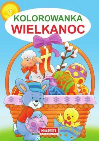 Kolorowanka Wielkanoc. Autor: Jarosław Żukowski. Dobreksiazki.pl Okładka książki Kolorowanka Wielkanoc