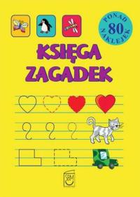 Ksiega zagadek 80 naklejek. Autor: Opracowanie zbiorowe. Dobreksiazki.pl Okładka książki Ksiega zagadek 80 naklejek