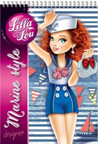 Marine style. LILLA LOU. Autor: Opracowanie zbiorowe. Dobreksiazki.pl Okładka książki Marine style. LILLA LOU