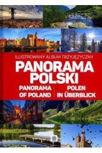 Panorama polski ilustrowany album trzyjęzyczny.... Autor: Opracowanie zbiorowe. Dobreksiazki.pl Okładka książki Panorama polski ilustrowany album trzyjęzyczny...