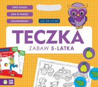 Teczka zabaw 5-latka Już się uczę. Autor: Opracowanie zbiorowe. Dobreksiazki.pl Okładka książki Teczka zabaw 5-latka Już się uczę