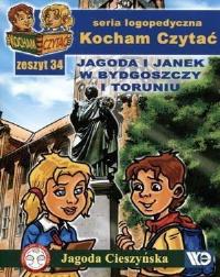 Kocham Czytać zeszyt 34. Autor: Cieszyńska Jagoda. Dobreksiazki.pl Okładka książki Kocham Czytać zeszyt 34