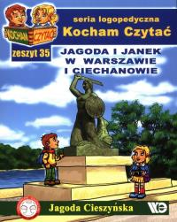 Kocham Czytać zeszyt 35. Autor: Cieszyńska Jagoda. Dobreksiazki.pl Okładka książki Kocham Czytać zeszyt 35