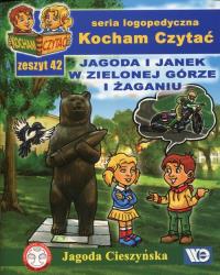 Kocham Czytać Zeszyt 42 Jagoda i Janek w Zielonej Górze i Żaganiu. Autor: Cieszyńska Jagoda. Dobreksiazki.pl Okładka książki Kocham Czytać Zeszyt 42 Jagoda i Janek w Zielonej Górze i Żaganiu