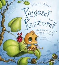 Pajączek Kędziorek. Jak pokochać osiem nóżek. Autor: Diana Amft, Agata Janiszewska, Martina Matos. Dobreksiazki.pl Okładka książki Pajączek Kędziorek. Jak pokochać osiem nóżek