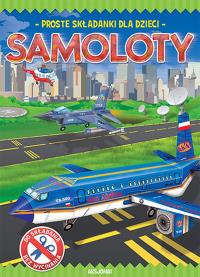 Zrobię to sam. Samoloty. Autor: Opracowanie zbiorowe. Dobreksiazki.pl Okładka książki Zrobię to sam. Samoloty