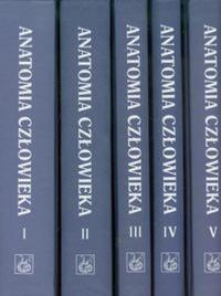 Anatomia człowieka Tom 1-5. Wydawca: PZWL. Dobreksiazki.pl Opakowanie Anatomia człowieka Tom 1-5