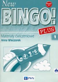 New Bingo! 1 Plus Reforma 2017 Materiały ćwiczeniowe z płytą CD. Autor: Anna Wieczorek. Dobreksiazki.pl Okładka książki New Bingo! 1 Plus Reforma 2017 Materiały ćwiczeniowe z płytą CD