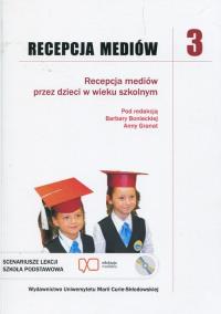 Recepcja mediów 3. Autor: Barbary Bonieckiej, Anna Grant. Dobreksiazki.pl Okładka książki Recepcja mediów 3