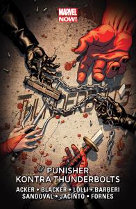 Thunderbolts: T.5 Punisher kontra Thunderbolts. Autor: Ben Acker. Dobreksiazki.pl Okładka książki Thunderbolts: T.5 Punisher kontra Thunderbolts