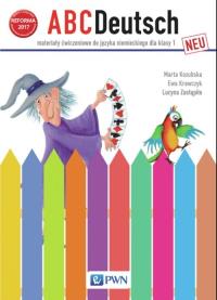 ABCDeutsch neu 1 Materiały ćwiczeniowe. Autor: Kozubska Marta, Zastąpiło Lucyna. Dobreksiazki.pl Okładka książki ABCDeutsch neu 1 Materiały ćwiczeniowe