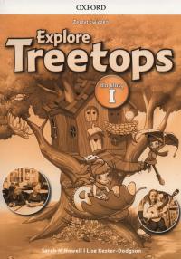 Explore Treetops 1 WB OXFORD. Autor: Sarah Howell and Lisa Kester-Dodgson. Dobreksiazki.pl Okładka książki Explore Treetops 1 WB OXFORD