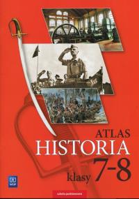 Historia Atlas 7-8. Autor: Praca zbiorowa. Dobreksiazki.pl Okładka książki Historia Atlas 7-8