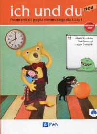 Ich und du neu 1 Podręcznik do języka niemieckiego. Autor: Kozubska Marta, Krawczyk Ewa, Zastąpiło Lucyna. Dobreksiazki.pl Okładka książki Ich und du neu 1 Podręcznik do języka niemieckiego