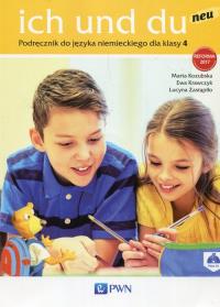 Ich und du neu 4 Podręcznik do języka niemieckiego z płytą CD. Autor: Kozubska Marta, Zastąpiło Lucyna. Dobreksiazki.pl Okładka książki Ich und du neu 4 Podręcznik do języka niemieckiego z płytą CD