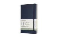 Kalendarz tygodniowy Moleskine 18M L, twarda oprawa, szafirowy. Wydawca: Moleskine. Dobreksiazki.pl Opakowanie Kalendarz tygodniowy Moleskine 18M L, twarda oprawa, szafirowy