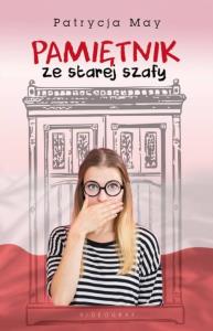 Pamiętnik ze starej szafy. Autor: Patrycja May. Dobreksiazki.pl Okładka książki Pamiętnik ze starej szafy