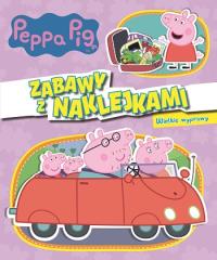 Peppa Pig ZABAWY Z NAKLEJKAMI.Wielkie wyprawy.ACTIVITY 32 str. + 4 str. Naklejek. Autor: Opracowanie zbiorowe. Dobreksiazki.pl Okładka książki Peppa Pig ZABAWY Z NAKLEJKAMI.Wielkie wyprawy.ACTIVITY 32 str. + 4 str. Naklejek