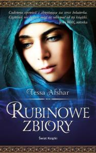 Rubinowe zbiory. Autor: Afshar Tessa. Dobreksiazki.pl Okładka książki Rubinowe zbiory