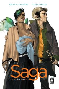 Saga Tom 1. Autor: Vaughan Brian K., Staples Fiona. Dobreksiazki.pl Okładka książki Saga Tom 1