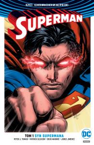 Superman Syn Supermana. T. 1. Autor: Opracowanie zbiorowe. Dobreksiazki.pl Okładka książki Superman Syn Supermana. T. 1