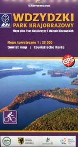 Wdzydzki Park Krajobrazowy mapa turystyczna 1:25 000. Wydawca: Sygnatura. Dobreksiazki.pl Opakowanie Wdzydzki Park Krajobrazowy mapa turystyczna 1:25 000