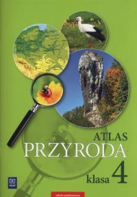 Okładka książki Atlas Przyroda klasa 4
Szkoła podstawowa 2017