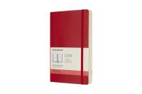 Kalendarz dzienny Moleskine 12M L, miękka oprawa, czerwony szkarłatny. Wydawca: Moleskine. Dobreksiazki.pl Opakowanie Kalendarz dzienny Moleskine 12M L, miękka oprawa, czerwony szkarłatny