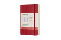 Kalendarz dzienny Moleskine 12M P, miękka oprawa, czerwony szkarłatny. Wydawca: Moleskine. Dobreksiazki.pl Opakowanie Kalendarz dzienny Moleskine 12M P, miękka oprawa, czerwony szkarłatny