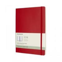 Kalendarz tygodniowy 12MXL czer. szkar. MOLESKINE. Wydawca: Moleskine. Dobreksiazki.pl Opakowanie Kalendarz tygodniowy 12MXL czer. szkar. MOLESKINE