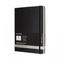 Kalendarz tygodniowy 12MXL PRO tw.czarny wertykal.. Wydawca: Moleskine. Dobreksiazki.pl Opakowanie Kalendarz tygodniowy 12MXL PRO tw.czarny wertykal.