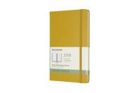 Kalendarz tygodniowy Moleskine 12M L, twarda oprawa, musztardowy. Wydawca: Moleskine. Dobreksiazki.pl Opakowanie Kalendarz tygodniowy Moleskine 12M L, twarda oprawa, musztardowy