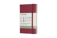 Kalendarz tygodniowy Moleskine bordowy. Wydawca: Moleskine. Dobreksiazki.pl Opakowanie Kalendarz tygodniowy Moleskine bordowy