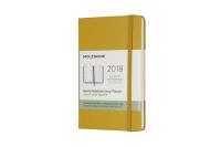 Kalendarz tygodniowy Moleskine musztardowy. Wydawca: Moleskine. Dobreksiazki.pl Opakowanie Kalendarz tygodniowy Moleskine musztardowy