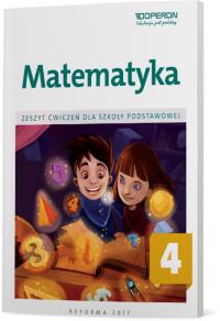 Matematyka SP 4 Zeszyt ćwiczeń OPERON. Autor: Anna Konstantynowicz i Adam Konstantynowicz. Dobreksiazki.pl Okładka książki Matematyka SP 4 Zeszyt ćwiczeń OPERON