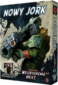 Neuroshima Hex: Nowy Jork (3.0) dodatek do gry. Wydawca: Portal Games. Dobreksiazki.pl Opakowanie Neuroshima Hex: Nowy Jork (3.0) dodatek do gry