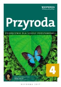 Okładka książki Przyroda SP 4 Podręcznik OPERON