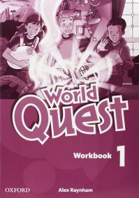 World Quest 1 WB. Autor: Alex Raynham. Dobreksiazki.pl Okładka książki World Quest 1 WB