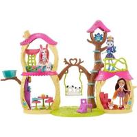Enchantimals Zestaw leśny domek. Wydawca: Mattel. Dobreksiazki.pl Opakowanie Enchantimals Zestaw leśny domek
