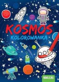 Kolorowanki Kosmos. Autor: Opracowanie zbiorowe. Dobreksiazki.pl Okładka książki Kolorowanki Kosmos