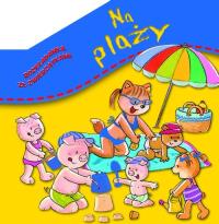 Rozkładanka ze zwierzątkami. Na plaży. Autor: Praca zbiorowa. Dobreksiazki.pl Okładka książki Rozkładanka ze zwierzątkami. Na plaży